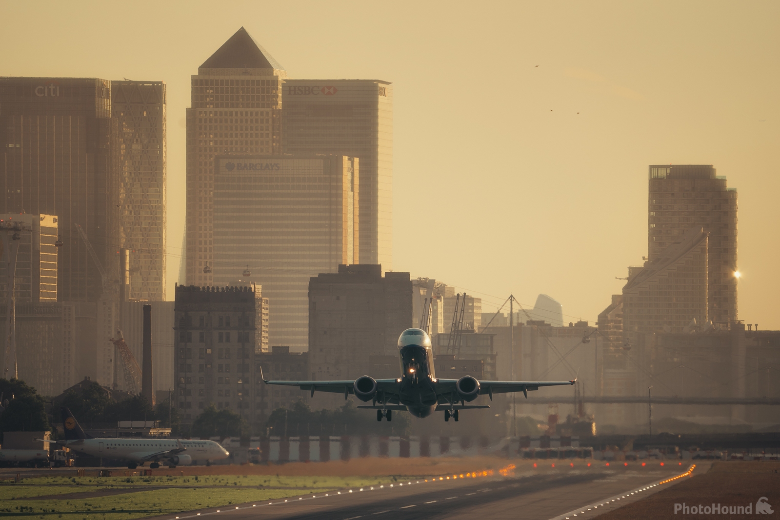 Image of London City Airport - Runway View by James Billings.