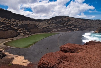 images of Canary Islands - Lago Verde, El Golfo