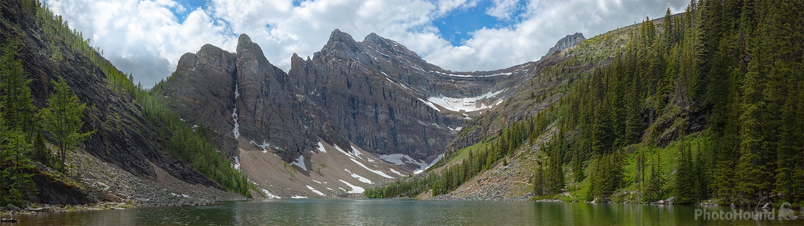 Image of Lake Agnes from the Teahouse by John Freeman