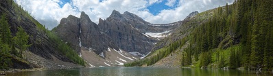 Alberta photo locations - Lake Agnes from the Teahouse
