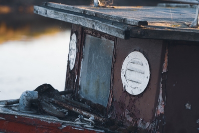 Interesting detail on an old boat