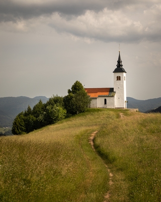 Slovenia photos - Križna Gora Church