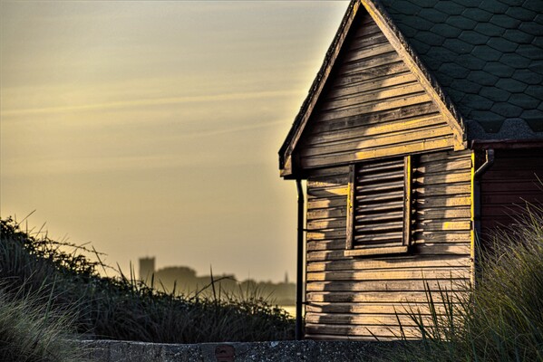 Mudeford beach hut.