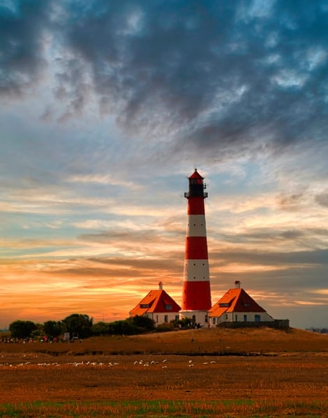 One of the most famous Lighttower in Germany. Hot Spot for Tourists and Photographers