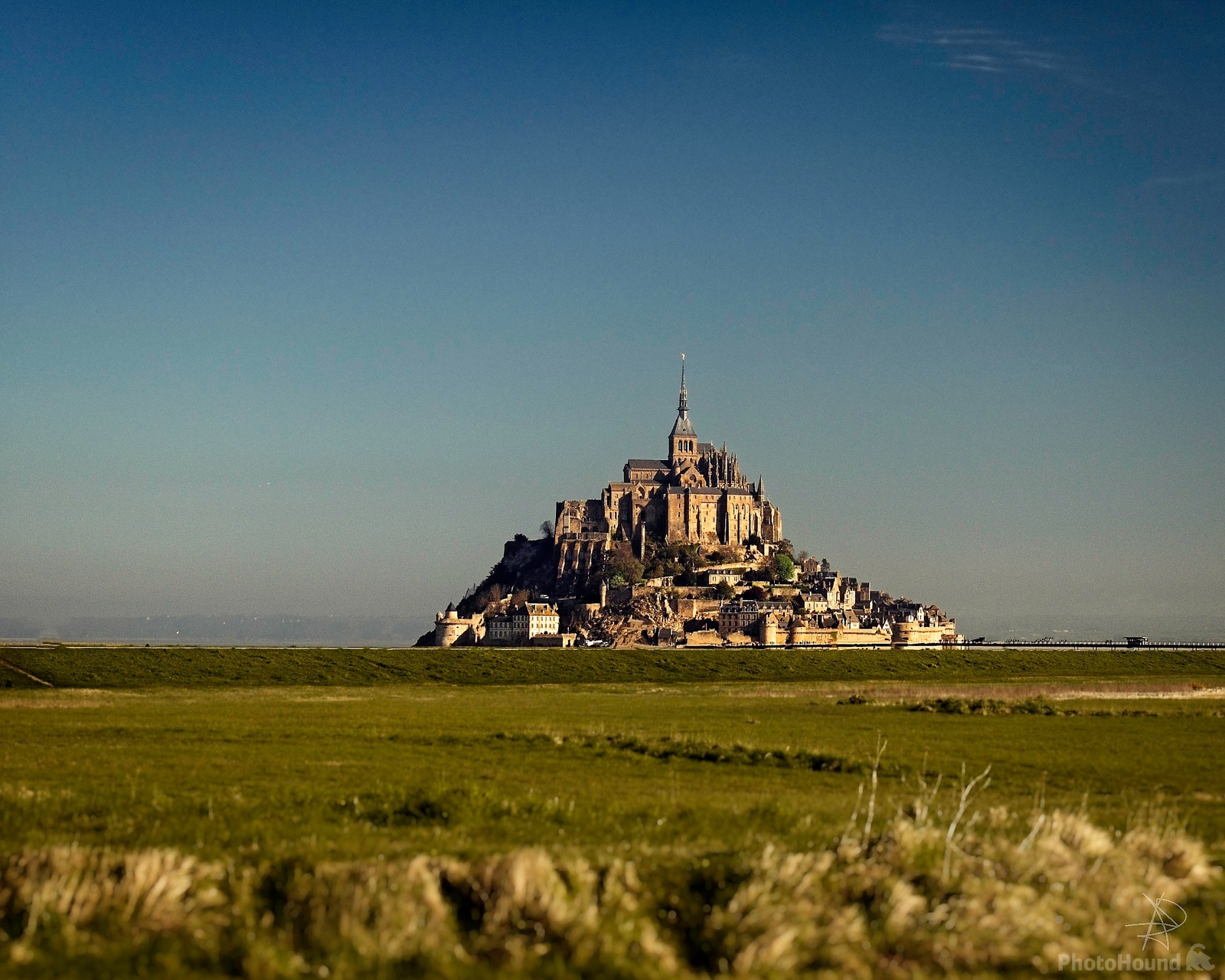 Image of Mont Saint-Michel from the Causeway  by Richard CBAT