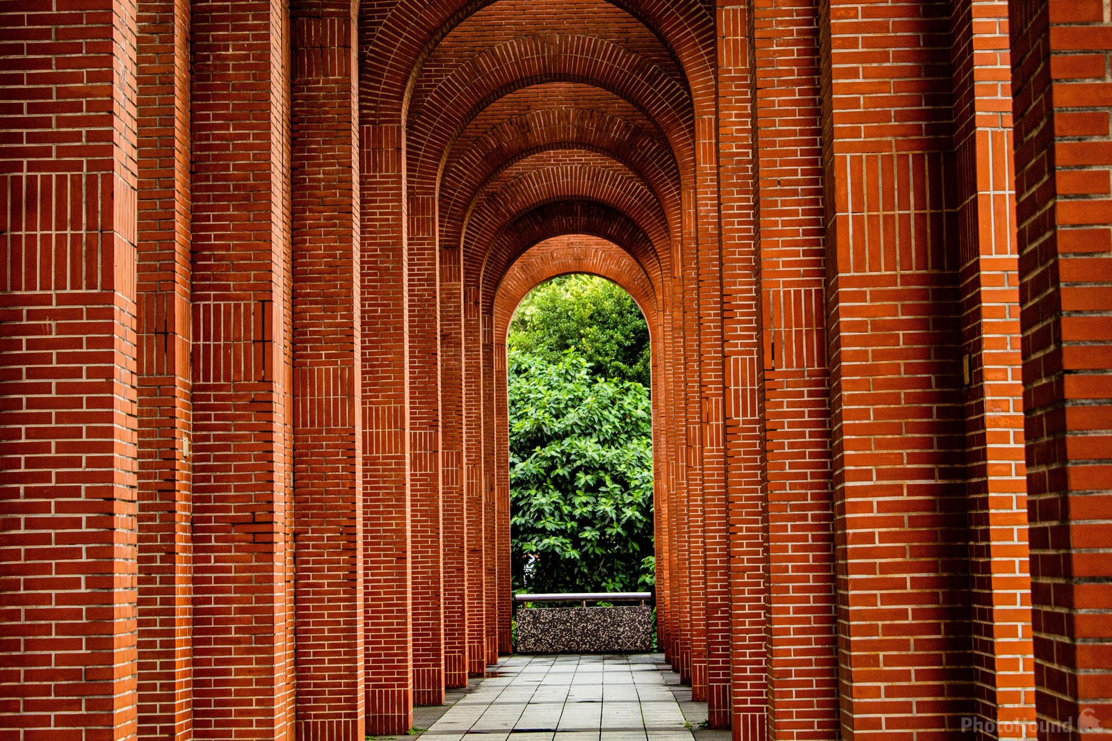 Image of National Taiwan Library Archway by Teguh Gumilar