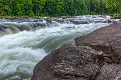Picture of Ohiopyle Falls, Youghiogheny River - Ohiopyle Falls, Youghiogheny River