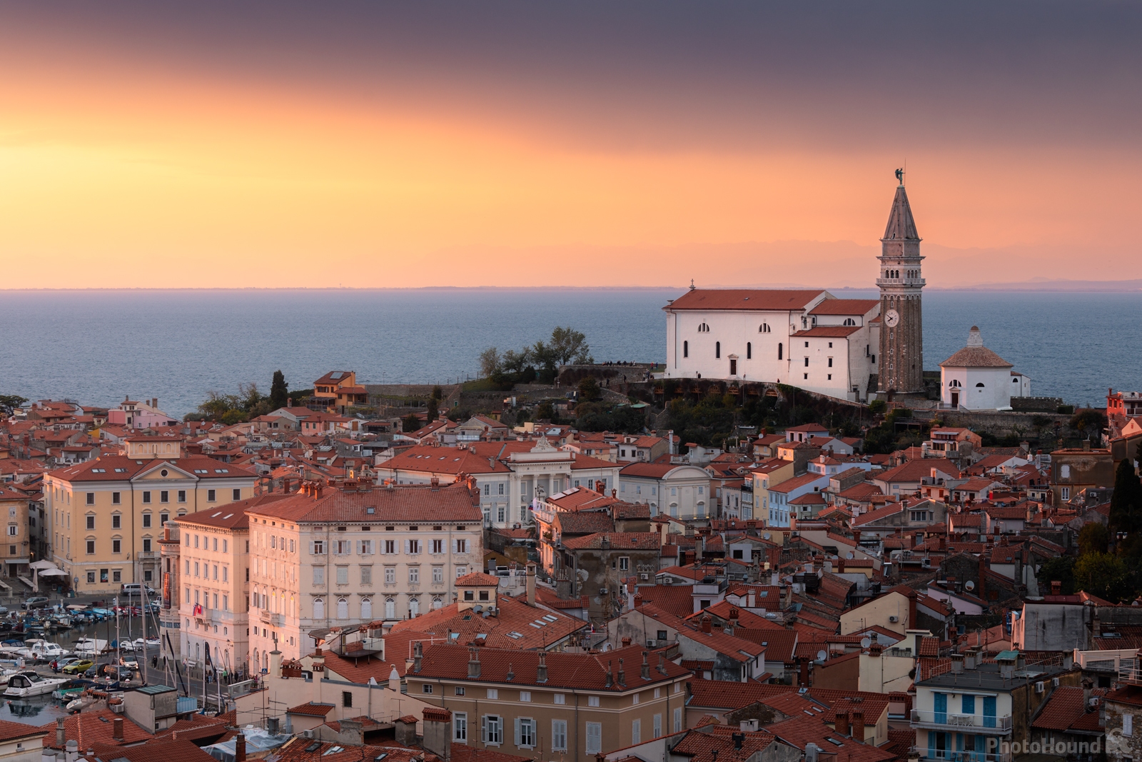 Image of Piran Elevated View by Daniel Knezevic