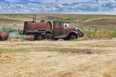 I am NOT an expert on very old cars but I believe this to be a Ford Model A truck?  Feel free to correct me.