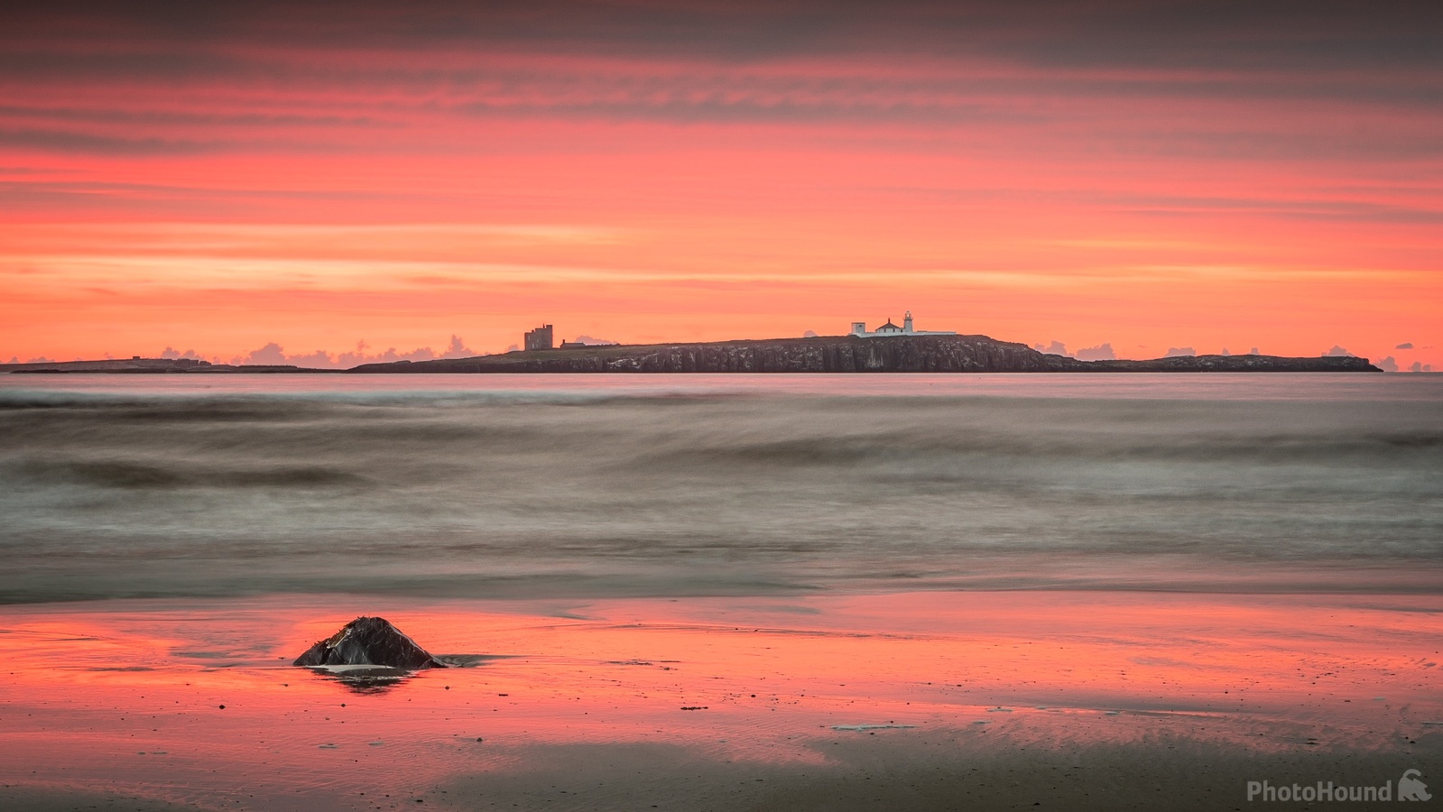 Image of Farne Islands from Bamburgh by Andreas Marjoram