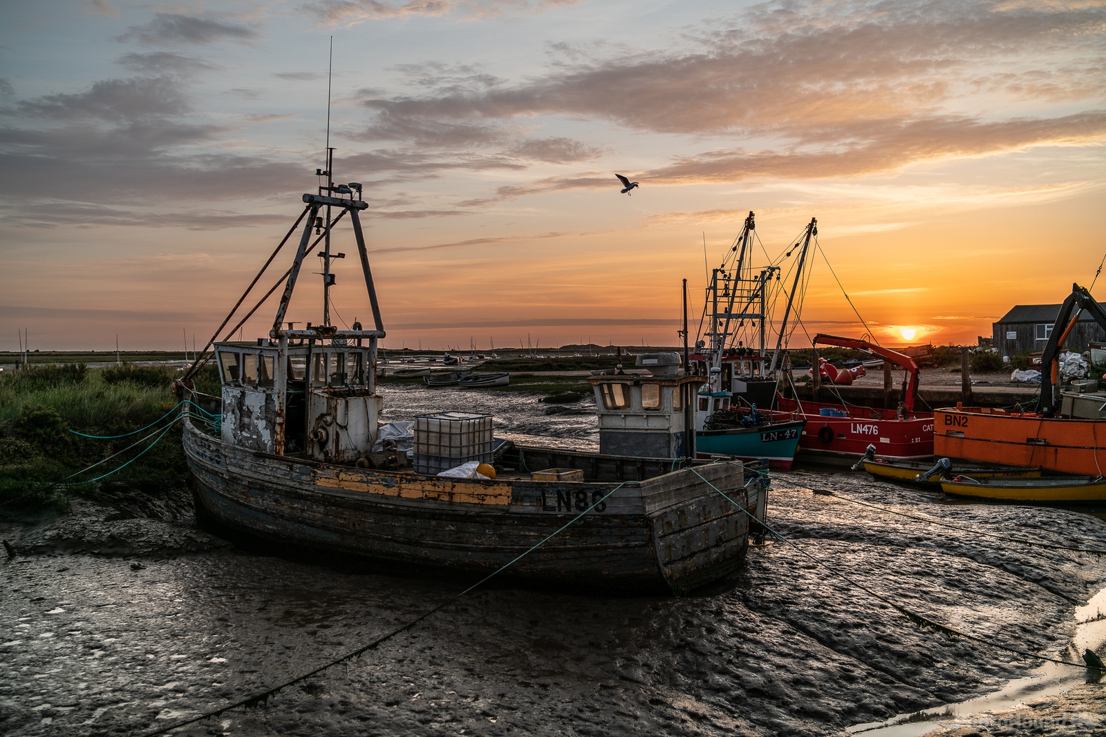 Image of Brancaster Staithe by James Billings.