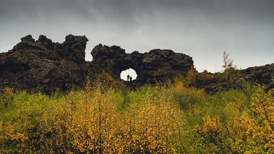 Iceland photography spots - Dimmuborgir