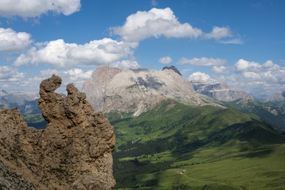 photos of The Dolomites - Rosszahnscharte / Forcella Denti di Terrarossa
