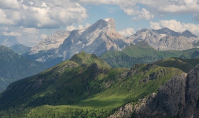 pictures of The Dolomites - Rosszahnscharte / Forcella Denti di Terrarossa
