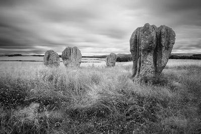 On one of the rare overcast days of our holiday we visited the Duddo stone circle. The place offers an amazing view on the the surroundings.The stones itself are very interesting with signs of erosion. Though shot during daylight, a ND filter allowed long exposure times.