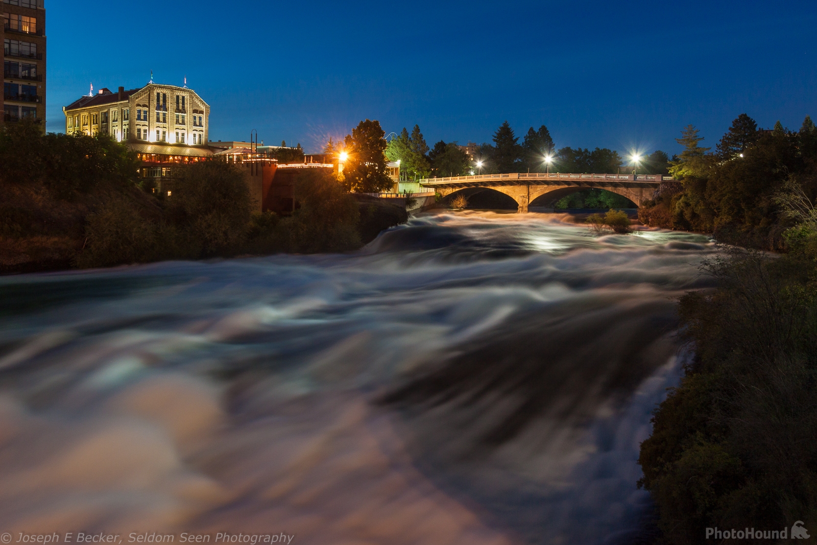 Image of Upper Spokane Falls by Joe Becker