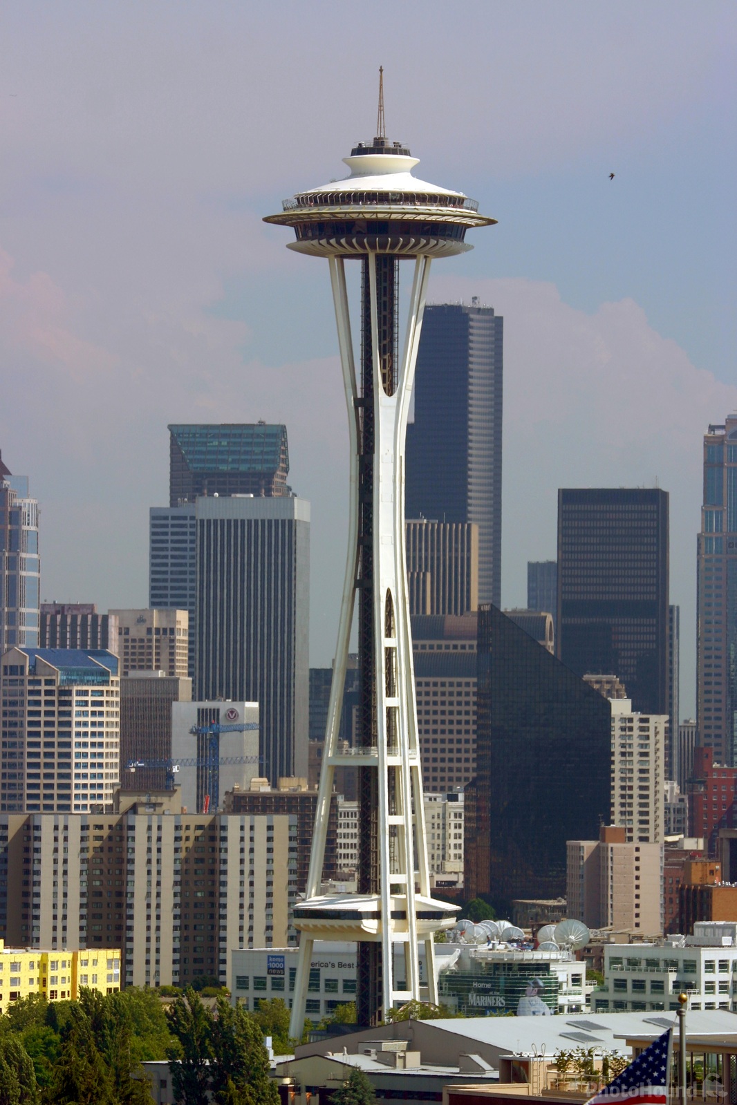 Image of Space Needle; Seattle Center by Eugene Vig