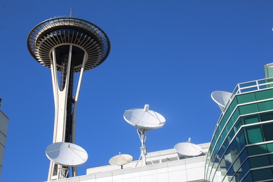 Image of Space Needle; Seattle Center - Space Needle; Seattle Center