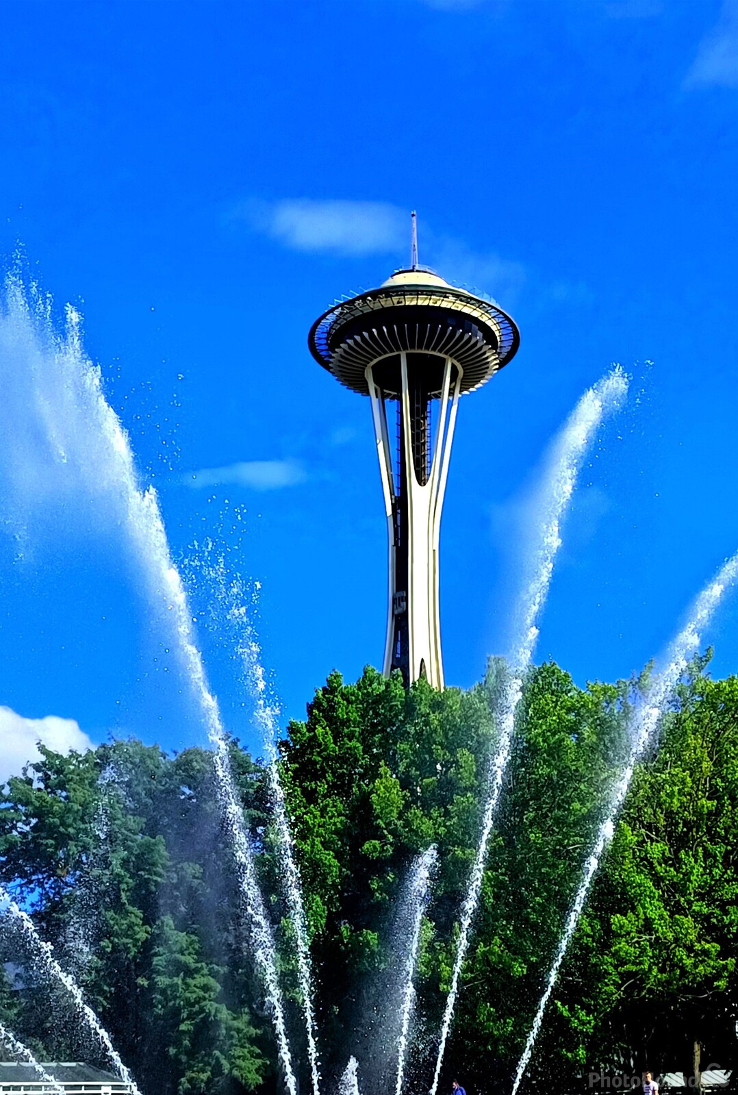 Image of International Fountain, Seattle Center by Eugene Vig