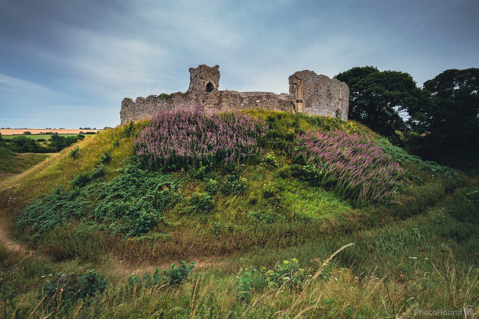 Image of Castle Acre - Castle ruins by James Billings.