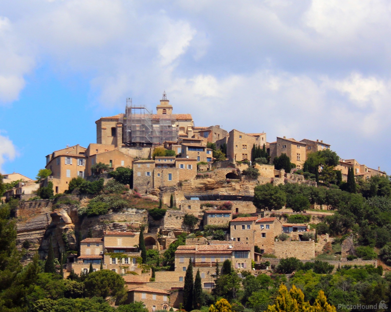 Image of Gordes - view point by Eugene Vig