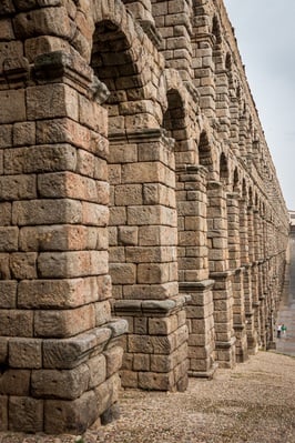 pictures of Spain - Segovia Aqueduct