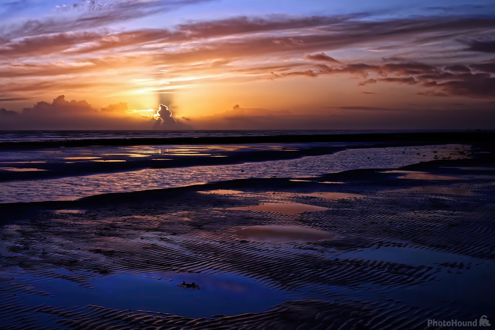 Image of Goring Beach at Low Tide by Alexandra Sharrock