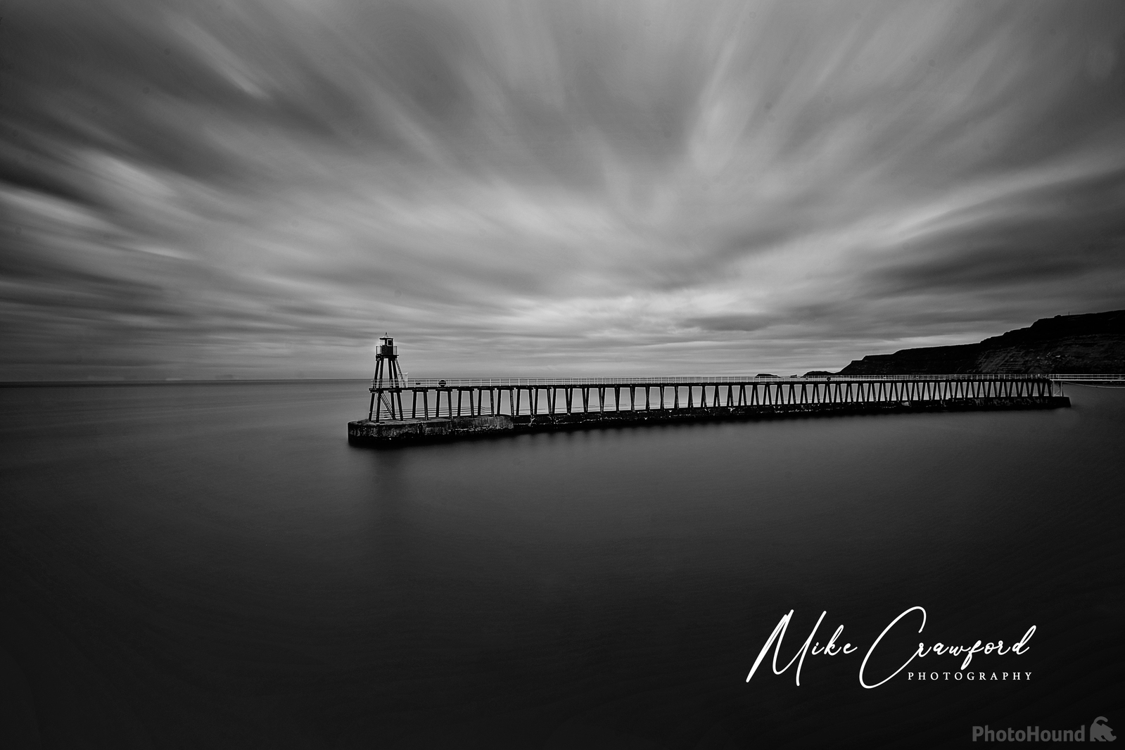 Image of Whitby East Pier by mick crawford