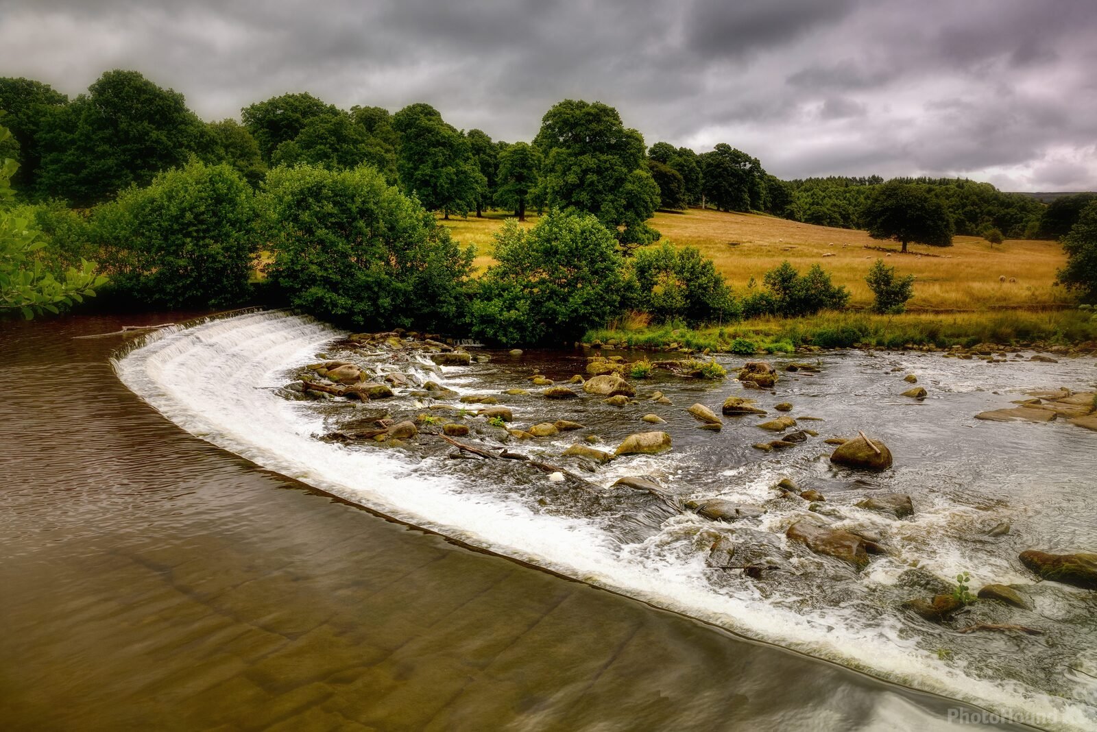 Image of Chatsworth Weir by Andrew Gillott