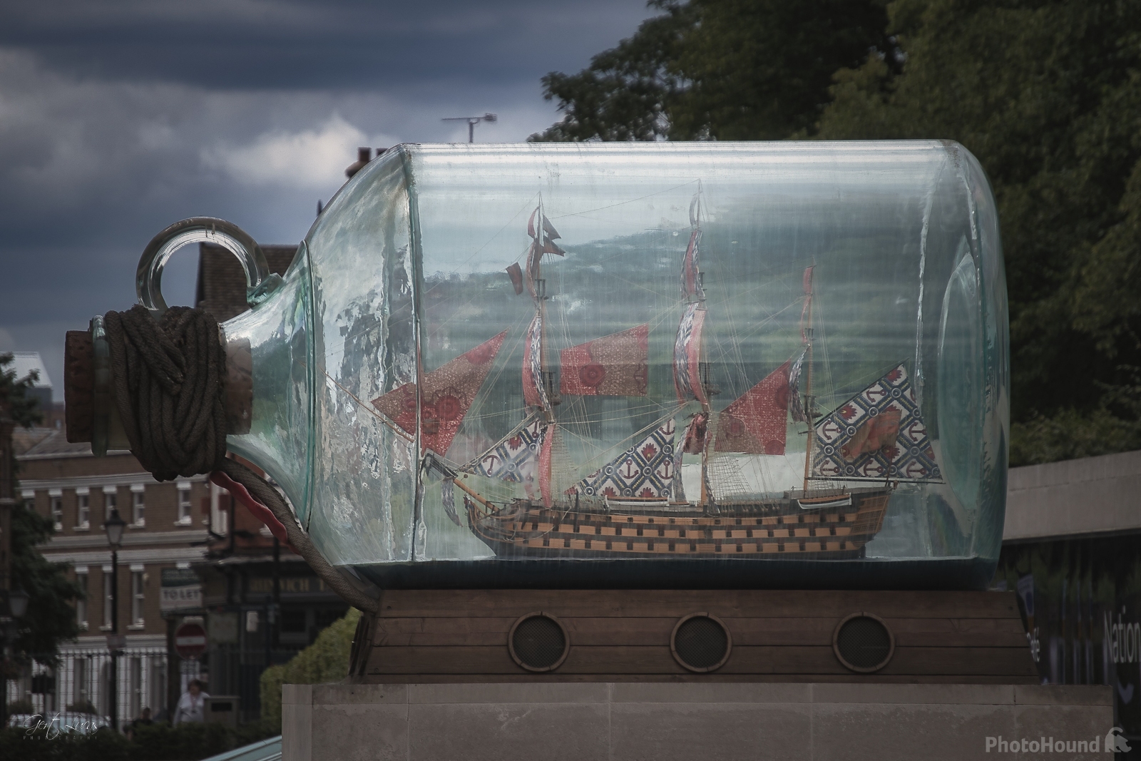 Image of Nelson\'s Ship in a Bottle by Gert Lucas