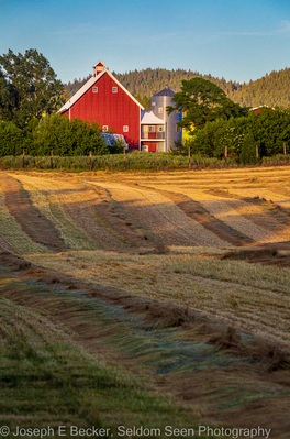 Photo of East Palouse Highway Red Barn - East Palouse Highway Red Barn