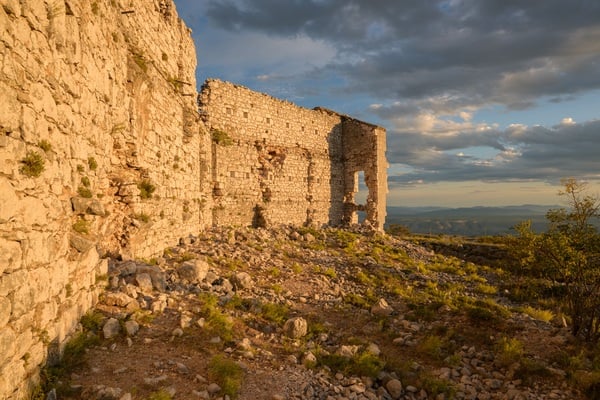 The Austro-Hungarian ruins of Merdžan