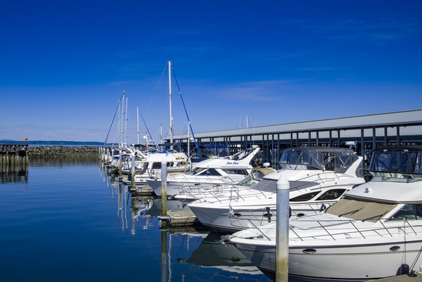 The Edmonds harbor area is also close to the ferry dock. It is a favorite area where people like to walk, often from the dog park to the beach next to the ferries.