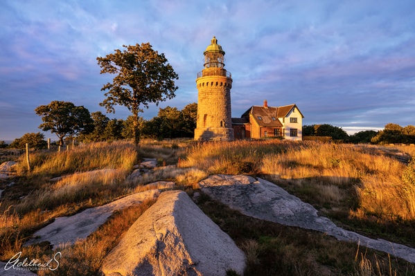 Lighthouse on Bornholm island