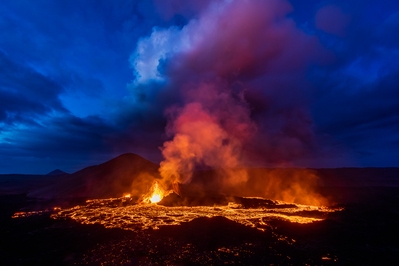 pictures of Iceland - Fagradalsfjall Volcano