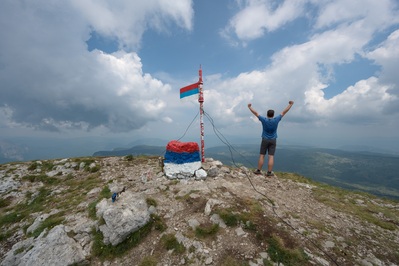 Mt Maglić, the highest peak of Bosnia-Herzegovina
