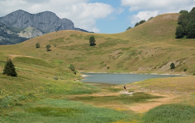 Orlovačko jezero / Orlovačko lake