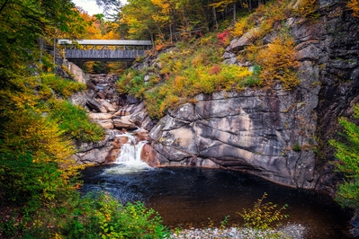 New Hampshire photography spots - Flume Gorge
