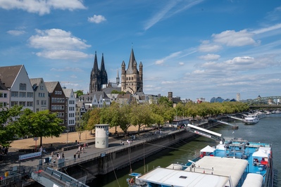 Cologne instagram spots - Deutzer Brücke 