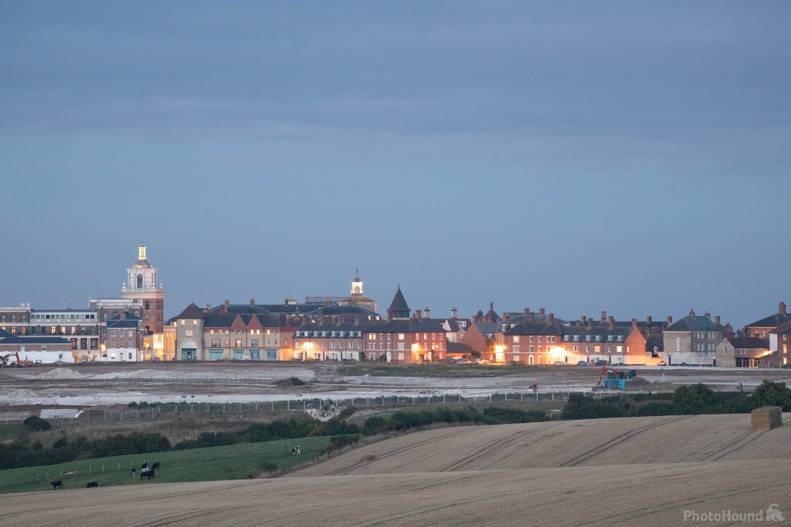 Image of View of Poundbury by michael bennett