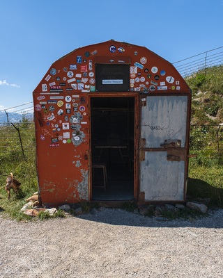 A typical alpine refuge used by alpinist