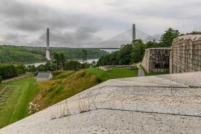 Maine photo locations - Penobscot Narrows Bridge Observatory - Outside