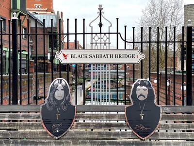 pictures of Birmingham - Black Sabbath Bridge