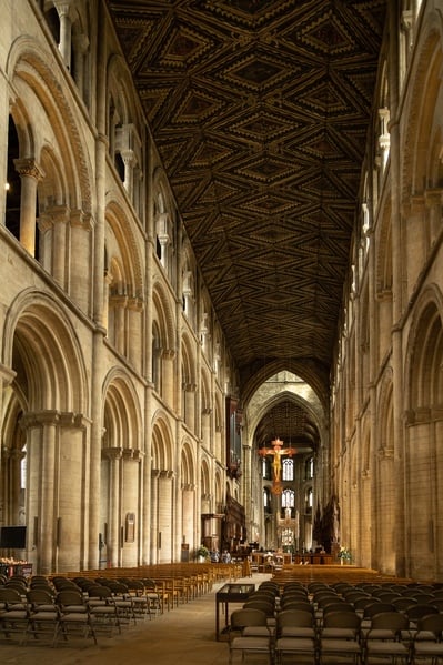 Peterborough Cathedral - interior