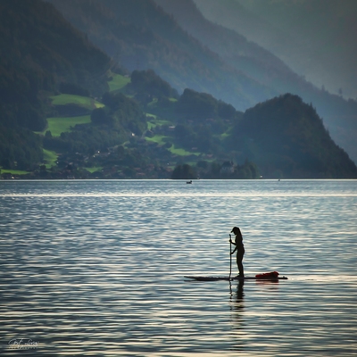 Switzerland photos - Brienz Lakeside promenade