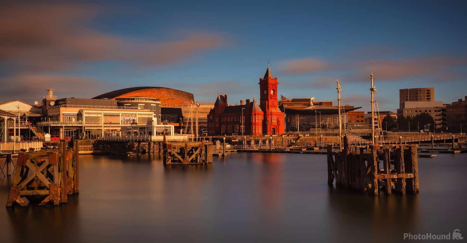 Image of Cardiff Bay Staithes by John Crowland