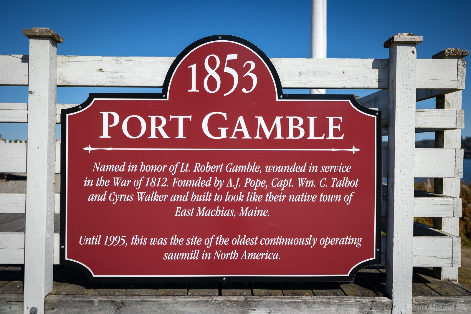 Image of Port Gamble by John Ludeman