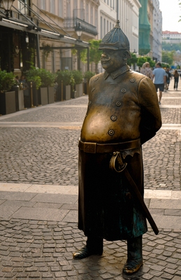 photos of Hungary - The Fat Policeman
