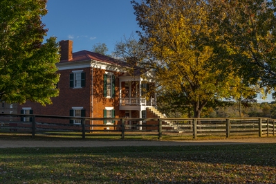 Appomattox County Court House. The original building burned in 1892. It was rebuilt by the park Service in 1964.