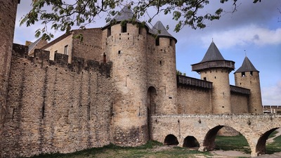 Aude instagram spots - Carcassonne Castle